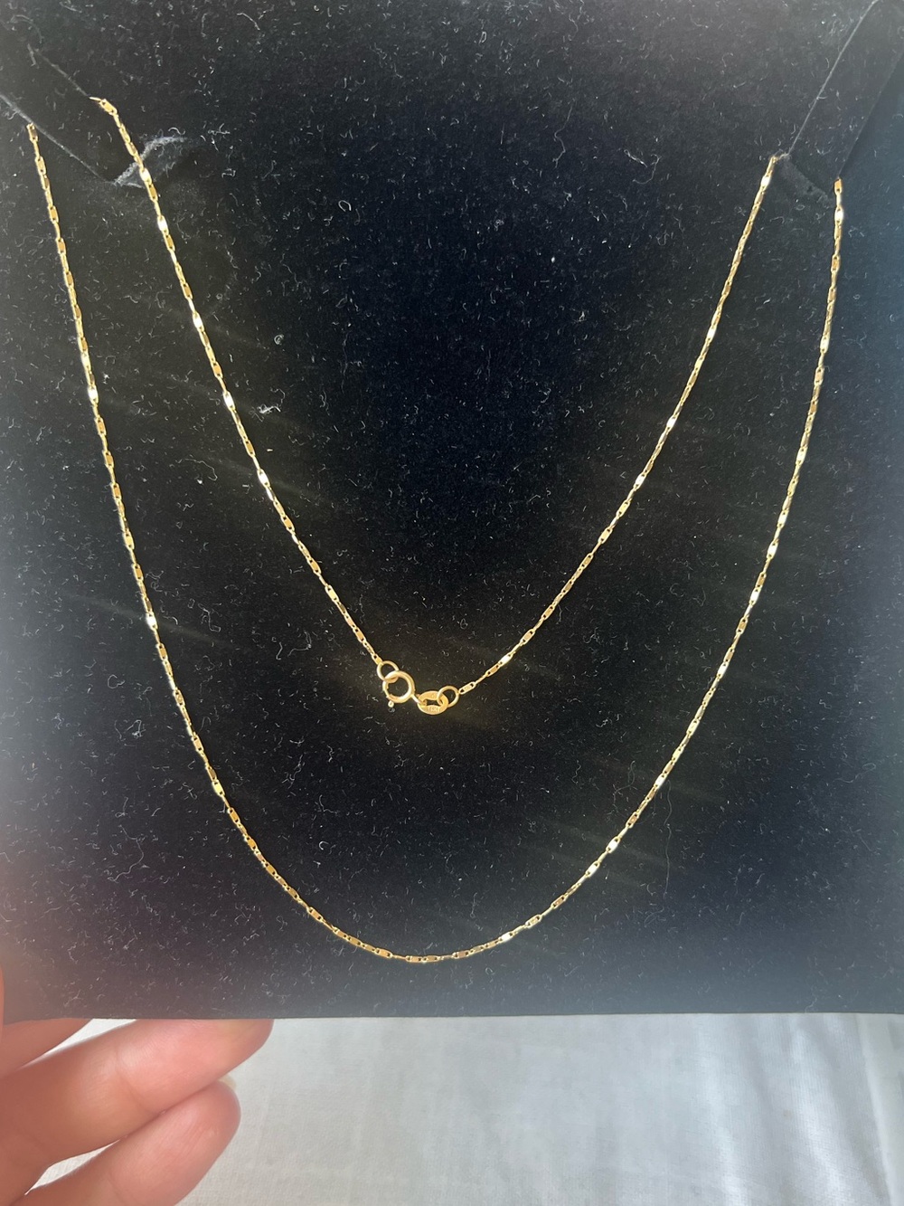 14k yellow gold chain necklace